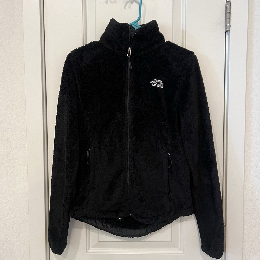 The North Face Women's Full Zip Osito Fleece Jacket Black Size XS